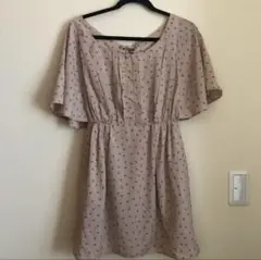 ナノユニバース　花柄ワンピース36