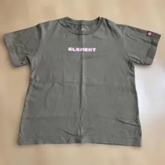 ELEMENT Tシャツ ピンクロゴ　140㎝