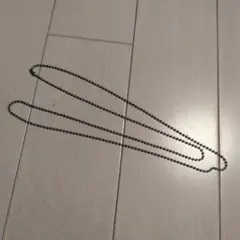 ボールチェーンネックレス ロング