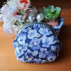 a-9 ハンドメイド リバティ シンクオブミー パープル