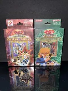 遊戯王　STRUCTURE DECK デラックスセット 開封品　遊戯 城之内 遊戯王 STRUCTURE DECK デラックスセット 開封品 遊戯 城之内 - メルカリ