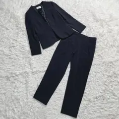 着用1回　エニィスィス　anysis ノーカラー　セットアップ　ネイビー　M
