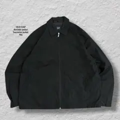 OLDGAPドリズラージャケットy2kハリントンジャケットブラックvintage