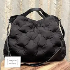 ✨2WAY✨HIROKO BIS ヒロコビス ショルダーバッグ ナイロン キルト 