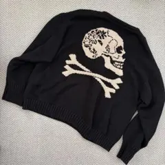 gabriele pasini 背面スカルニット Mサイズ 厚手コットン