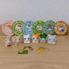とっとこハム太郎 指人形 ソフビ キーホルダー シール 当時物 雑貨 セット