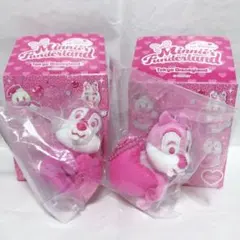 ディズニー ミニパル ぬいぐるみチャーム チップ デール セット