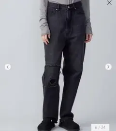 ＜CITEN＞テーパード デニム