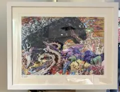 希少品】花の慶次 リトグラフ エディションNo.77/100 ジャンプ25周年