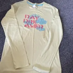 Tap 長袖Tシャツ 160サイズ 薄い黄色