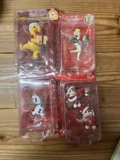 ディズニー クリスマスオーナメント 4点セットのサムネイル