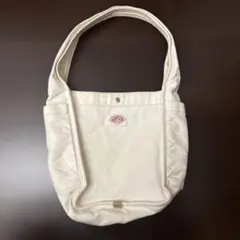 DANTON アイボリー コットンキャンバスミニトート