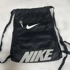 NIKE 00s y2kナップザック　 black ナイキ