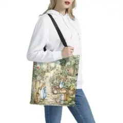 ☆ピーターラビット　キャンバストートバッグ　うさぎ・ウサギ・兎☆