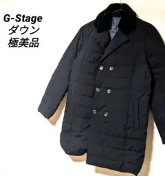 ジーステージ　ダウンコート　2way　チェスターコート　現行　ダウンジャケット