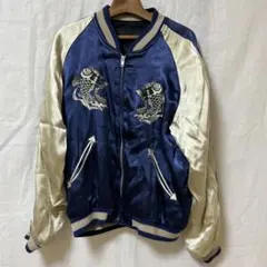 居楽仁 IOLANI イオラニ スカジャン 桜鯉 sizeＬ　★廃盤モデル★ 居楽仁 IOLANI イオラニ スカジャン 桜鯉 sizeL ☆廃盤モデル☆ 楽天