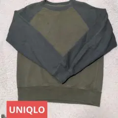 UNIQLO　メンズ　S　袖グリーン系
