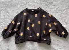 マーキーズ　hogan 総柄トレーナー　95cm ポテト