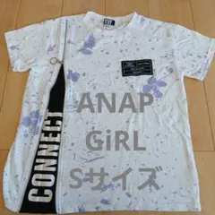 ANAP GIRL スプラッタープリント Tシャツ Sサイズ
