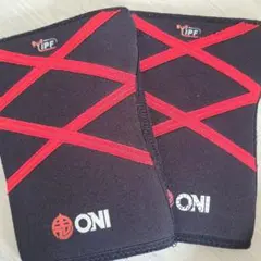 S級品 ONI ニースリーブ PRO Lサイズ 鬼プロ S級品】ONI ニースリーブPRO IPF公認 膝サポーター スクワット