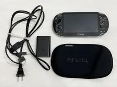 美品★SONY PS Vita ブラック本体 PCH-1000