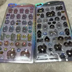 【正規品】うるちゅるポップシール　モンチッチ　白黒　カラフル