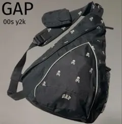 GAP ギャップ スカルデザイン スリングバッグ ワンショルダー