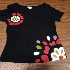 Jocomomola de Sybilla 花柄刺繍 半袖カットソーのサムネイル