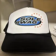 完売品]Soleswagメッシュキャップ マルーン レッド - メルカリ