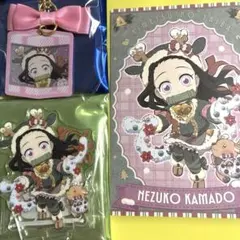 鬼滅の刃　竈門禰豆子　クリスマス　アクリルスタンド　オーナメントチャーム　ポスカ