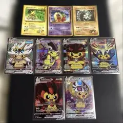 ポケカ　海外版ポンチョピカチュウVCOS 拡張シートまとめ売りのサムネイル