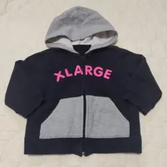 XLARGE フード付きトレーナー 12M