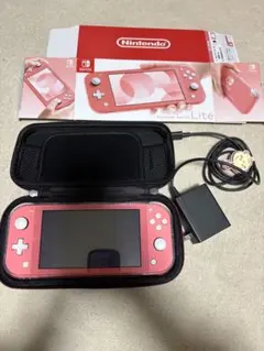 Nintendo Switch Lite ピンク 本体 ケース付き