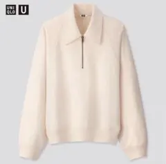 UNIQLO ユニクロユー スウェットハーフジップシャツ
