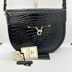 ドイツ製 モデルロイヤル クロコダイル ワニ革 ハンド ショルダーバッグ レザー