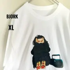 bjork ビョーク Tシャツ　ポンプ　ラジカセ　ゆるだぼオーバーサイズ XLのサムネイル