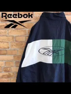 【リーボック】90s ジップアップジャケット 裏地付き レア物