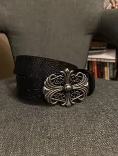 十字架クロム風ベルトY2K