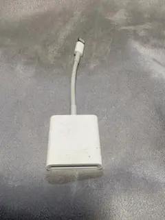 Lightning SDカードリーダー　コネクタ ホワイト