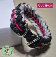 超小型動物用パラコード首輪 ♡19 cm
