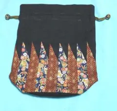 パッチワーク　和風きんちゃく