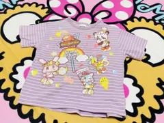 グラグラ ボーダーTシャツ 110 JAM アースマジック チェリッチュ パンダのサムネイル