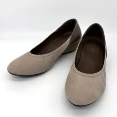 ペダラ パンプス ウェッジソール コンフォートシューズ バイカラー 22.5