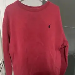 古着　Polo by Ralph Lauren バーガンディ トレーナー L