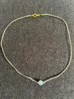 現品限り　ネックレス　シルバー　一粒パールネックレス