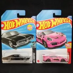 ホットウィール ビュイックリビエラ ポルシェ 911 GT3RS 2台セット