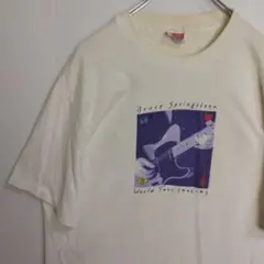 ヘインズ 半袖シャツ Tシャツ シングルステッチ ホワイト メンズLのサムネイル