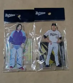 オリックス 中川圭太 レトロイラスト アクリルスタンド アクスタ