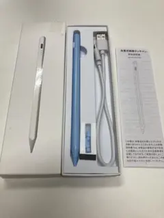 【HATOKU・10分高速充電】タッチペン ipad用 青色のサムネイル