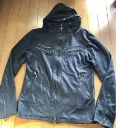 レザーパーカー パーカー